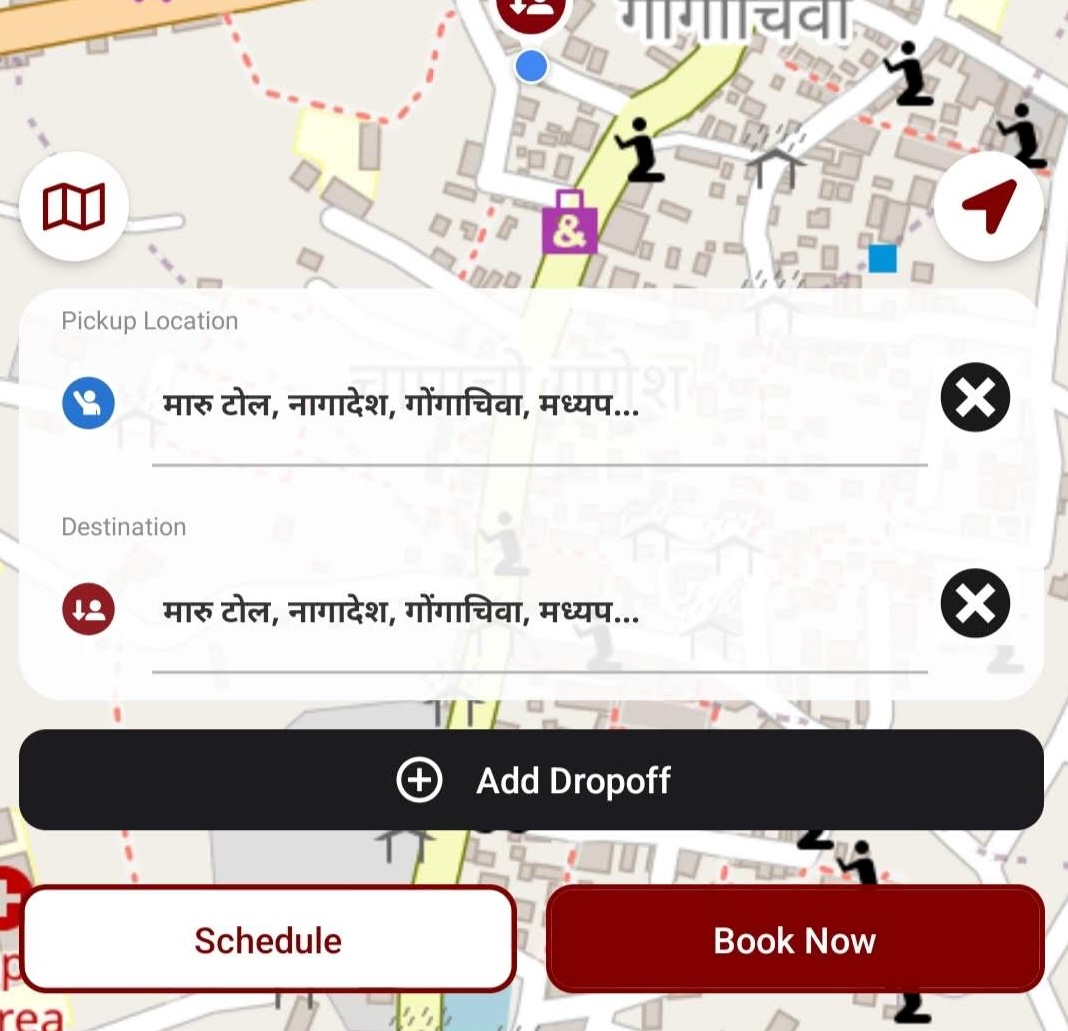 RIO real-time tracking application